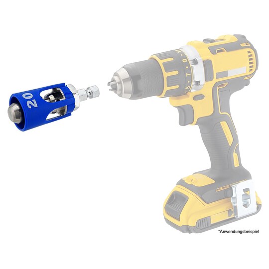 Bild 3 - Profi-Kalibrier-Set f�r Alu-Mehrschicht-Verbundrohr 16 x 2, 20 x 2, 26 x 3 und 32 x 3 mm - Edelstahl rostfrei