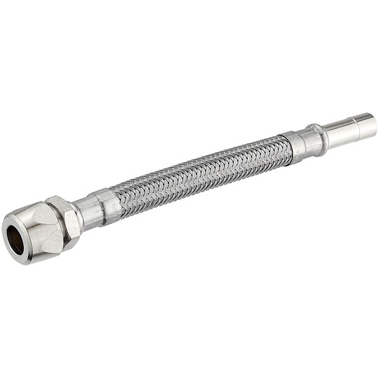 Bild 2 - Flexibler Verbindungsschlauch - 1 x Klemmverschraubung und 1 x Rohrstutzen 10 mm - Länge 200 mm