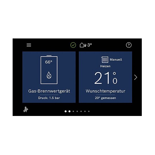 Bild 3 - Buderus GB172i.2 Logaplus Gas-Brennwert Paket W22 mit Regelung BC400 und Warmwasserspeicher SU160 - 20 kW - 7739621313