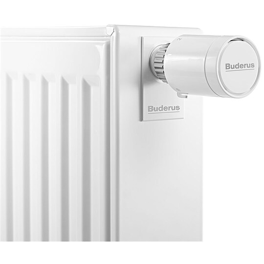 Bild 5 - Buderus Logatrend VC-Profil.2 Ventil-Heizkörper H 600 mm L 500 mm Typ 11 - 405/256 Watt - Set mit Thermostatkopf links