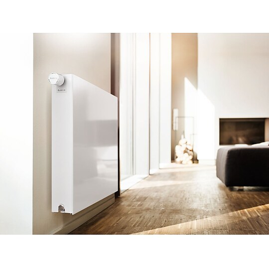 Bild 6 - Buderus Ventil-Heizk�rper Logatrend VCM-Plan.2 H 300 L 1000 Typ 22 - 742/474 Watt - Set mit Thermostatkopf