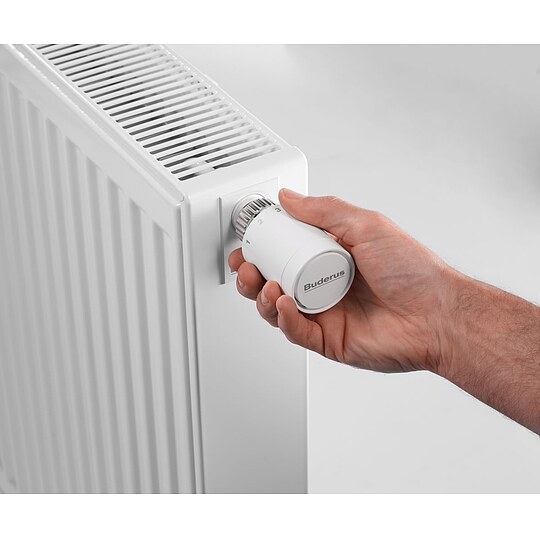 Bild 7 - Buderus Ventil-Heizk�rper Logatrend VCM-Profil.2 H 600 L 2000 Typ 21 - 2078/1298 Watt - Set mit Thermostatkopf