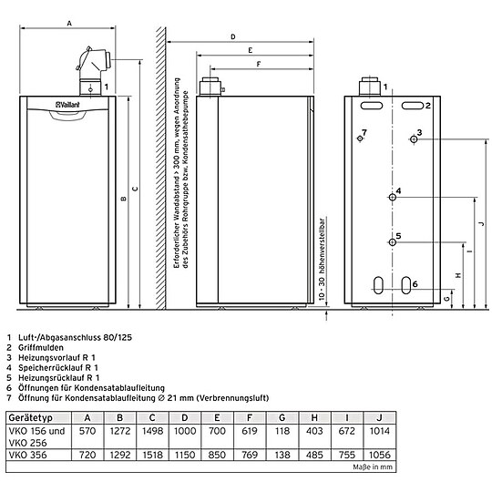 Bild 3 - Vaillant l-Brennwert-Paket 3.32/7 icoVIT exclusiv VKO 356/3-7, VRC 700/6 - 0010029865