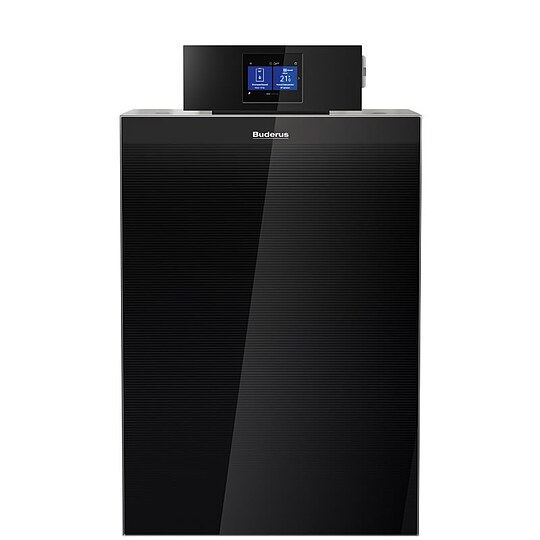 Bild 2 - Buderus KB195i.2 Logaplus Öl-Brennwert Heizungspaket K80 mit Warmwasserspeicher SU160, Bedienelement, Mischermodul & Zubehör - 19 kW - 7739622680