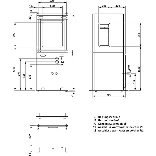 Bild 3 - Vaillant Luft/Wasser Wärmepumpe versoTHERM plus VWL 37/5 S2 - 0010022997