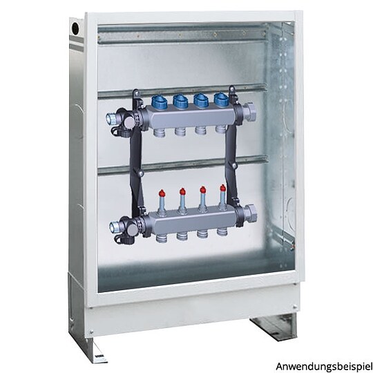 Bild 2 - Viessmann Edelstahl Heizkreisverteiler mit Volumenstromanzeige für 3 Heizkreise - 7568312