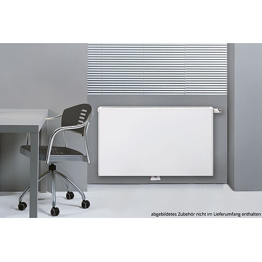 Bild 3 - Viessmann Mittenanschlussheizkrper Plan Typ 21, H 600 x B 700 mm, 628/411 Watt - 7734851
