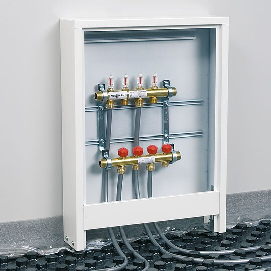 Bild 2 - Viessmann Aufputz-Verteilerschrank Typ A-AP, Farbe wei� - 7568326