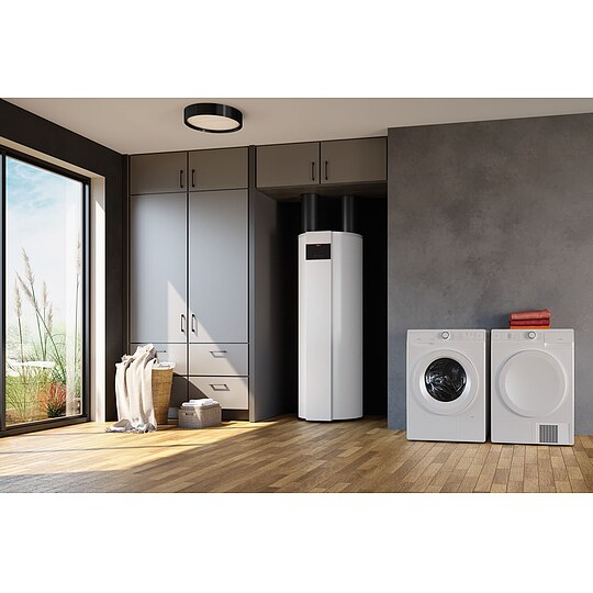 Bild 4 - Viessmann Vitocal 060-A Warmwasser-Wärmepumpe Typ T0E-R290 254l mit Elektro-Heizeinsatz, Umluftbetrieb - Z028428