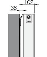 Buderus Ventilheizk�rper VC - Typ 22 - Oberfl�che: Plan