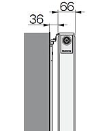 Buderus Ventilheizk�rper VC - Typ 21 - Oberfl�che: Profil
