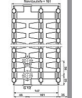 Viessmann Ventilheizkrper - Typ 33 - Oberflche: Profil
