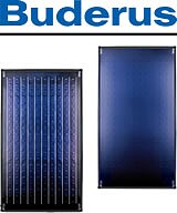 Solarthermie von Buderus - Kollektoren / Speicher / Zubehr