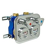 Wasserzhler Montageblock - ZENNER Block 2