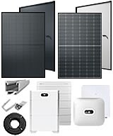 Photovoltaik Komplettanlagen und PV-Pakete ohne Halterung