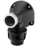 GEBO PE Klemmverbinder - Wandwinkel mit IG