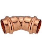 Pressfittinge für Kupferrohr - 45° Bogen