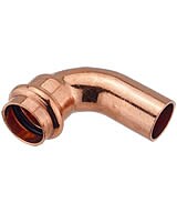 Pressfittinge für Kupferrohr - Bogen 90° Innen x Außen