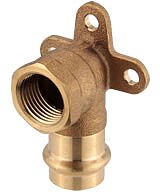 Pressfittinge für Kupferrohr - Wandwinkel mit Innengewinde