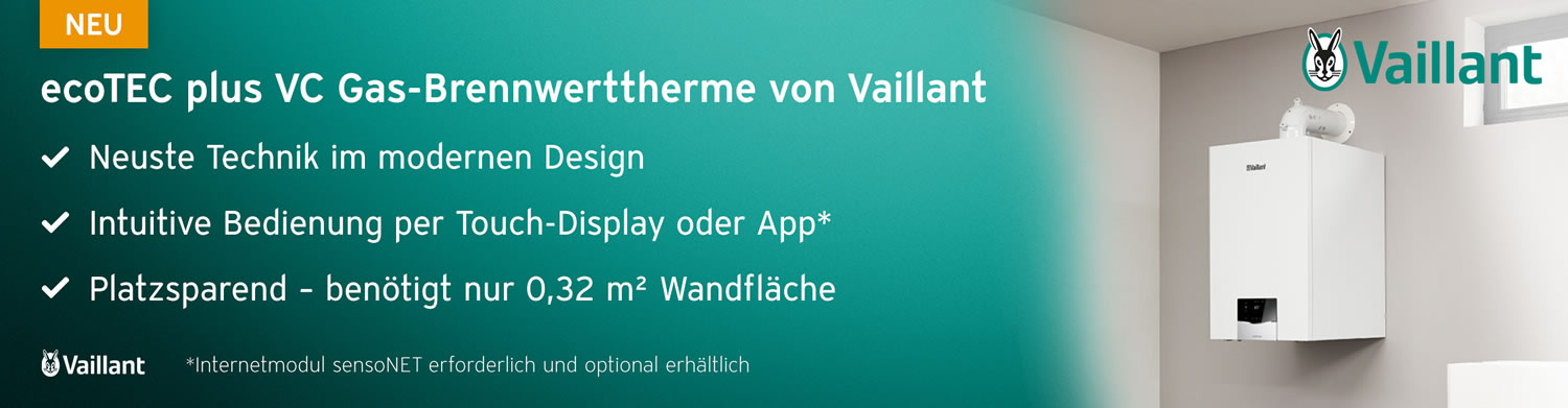 Heizung Gasheizung,Vaillant,Heizthermen,ecoTEC plus