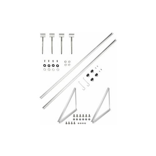 Buderus Aufdach-Aufständerung Grund-Set für SKN4.0-w - Anhebung um 15°, 20° bzw. 35° - Wellplatten/Blechdach - 7736614823