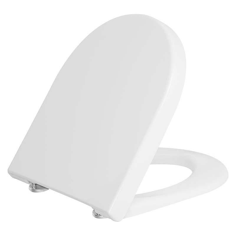 WC-Sitz Duravit Starck 3 Softclose 370 x 42 x 431 mm, mit Edelstahl-Scharnier, weiß - 0063890000