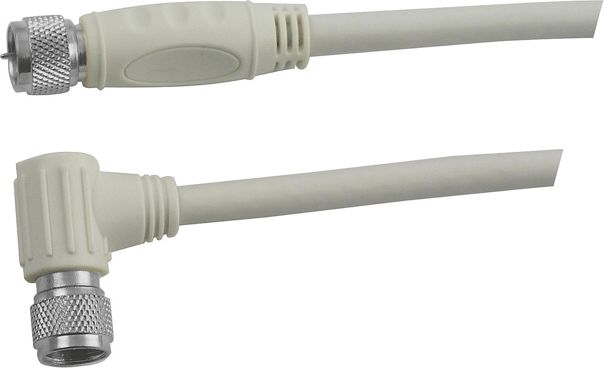 Sat-Anschlusskabel 110db / 90° - 3 m ** 1m/3,63 EUR