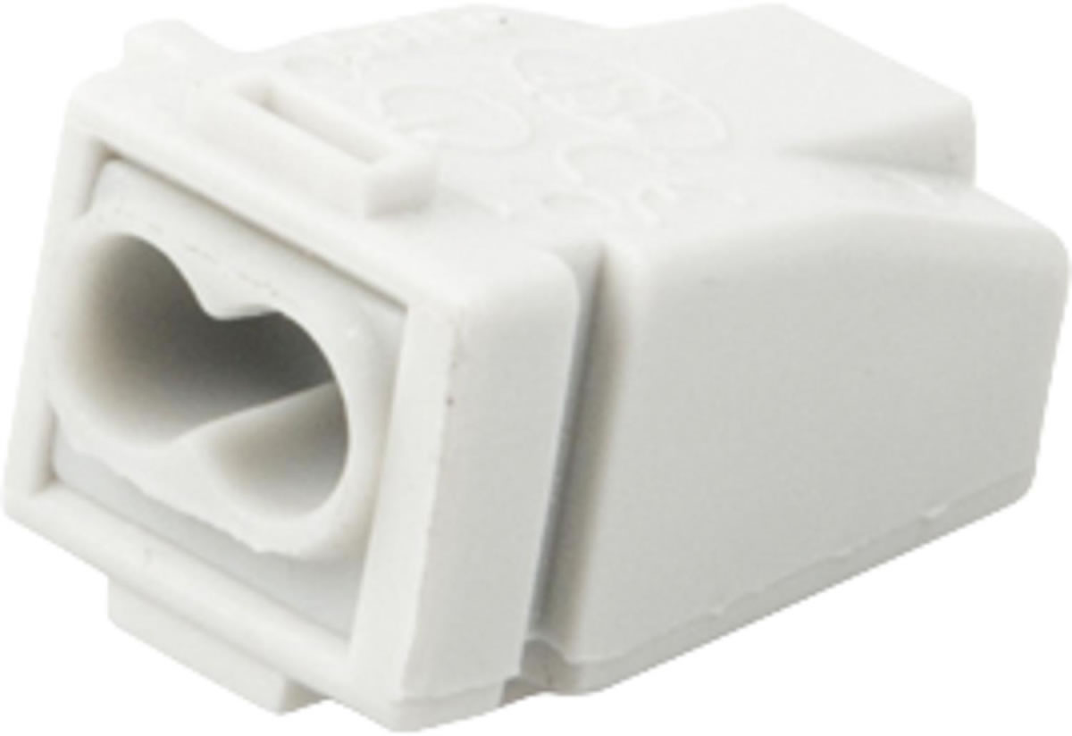 Steckklemme 2-polig, anreihbar, 1 mm² - 2,5 mm²