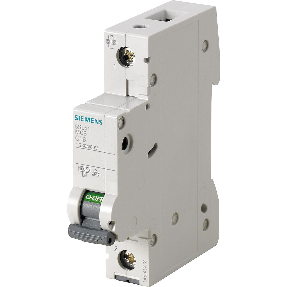 Leitungsschutzschalter Siemens, 10KA, 1-polig, B25A, 5SL4125-6