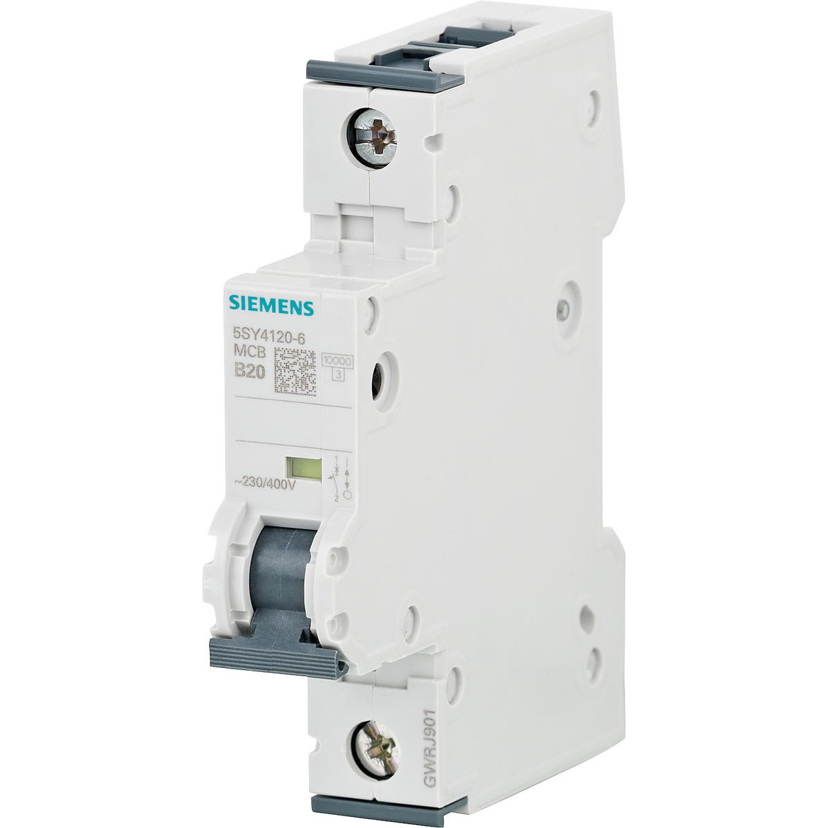 Leitungsschutzschalter Siemens, 10KA, 1-polig, B20A, 5SY4120-6