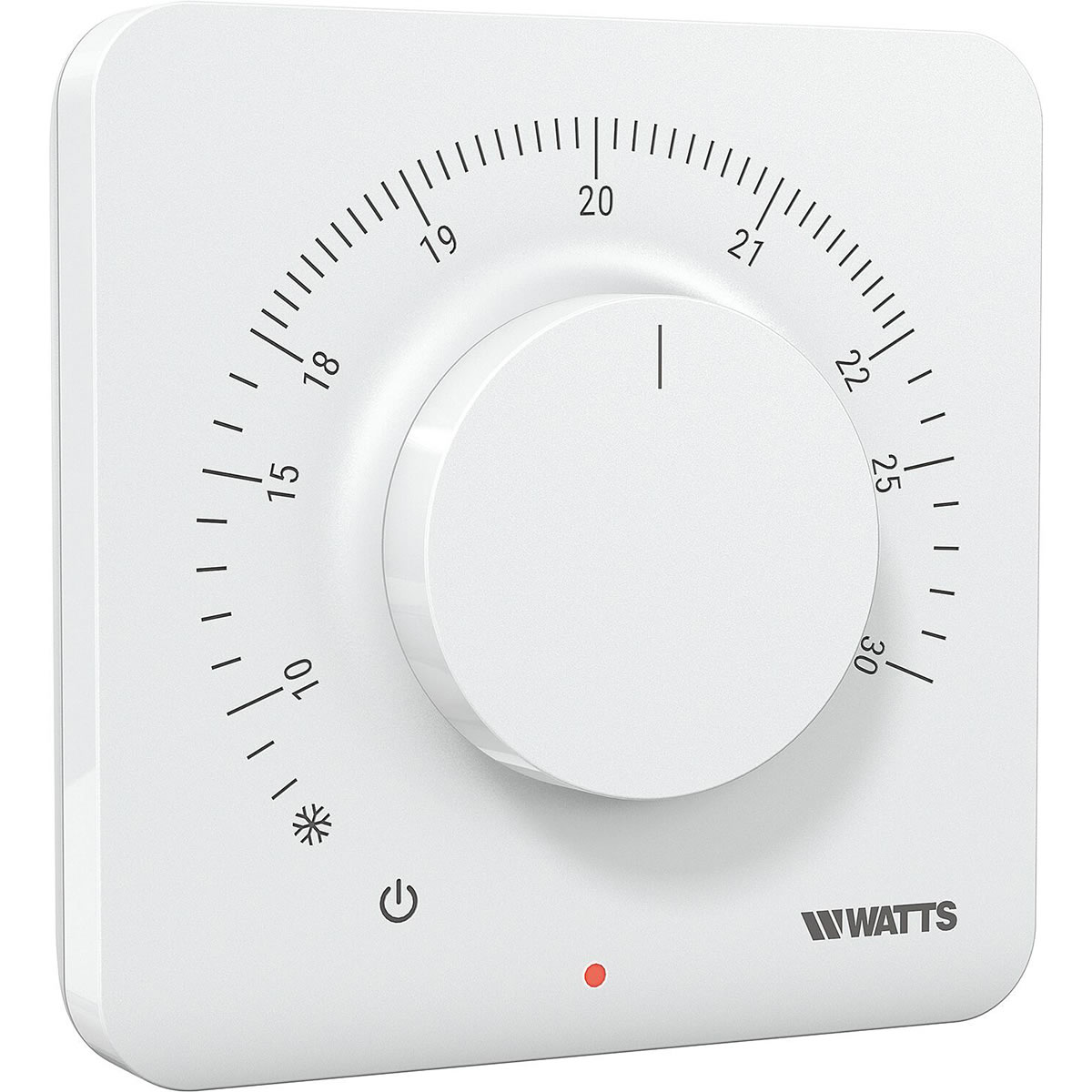 WATTS Funkthermostat BT-A03-RF - Wandmontage und Tischaufstellung mit Standhalter