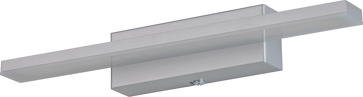 Wandleuchte LED 6,9W, 72LED Aluminium, Beleuchtung einseitig - 330 x 30 x 13 mm