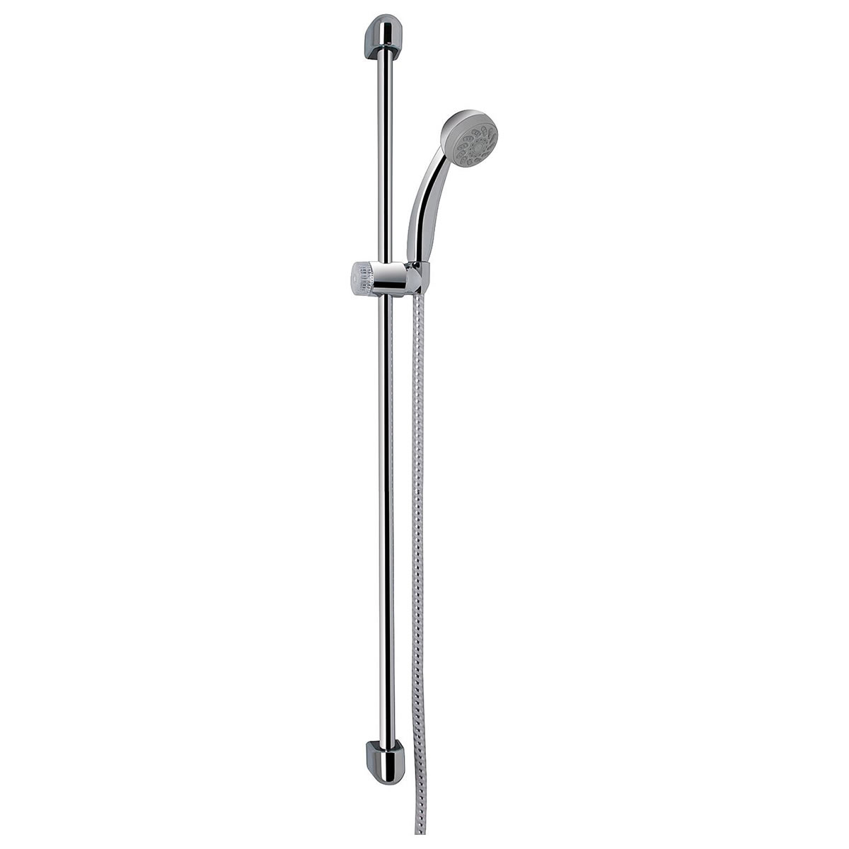 Brause-Set Tetis 900 mm, 3 Strahlarten, Ø 71 mm, chrom - 93 072 93