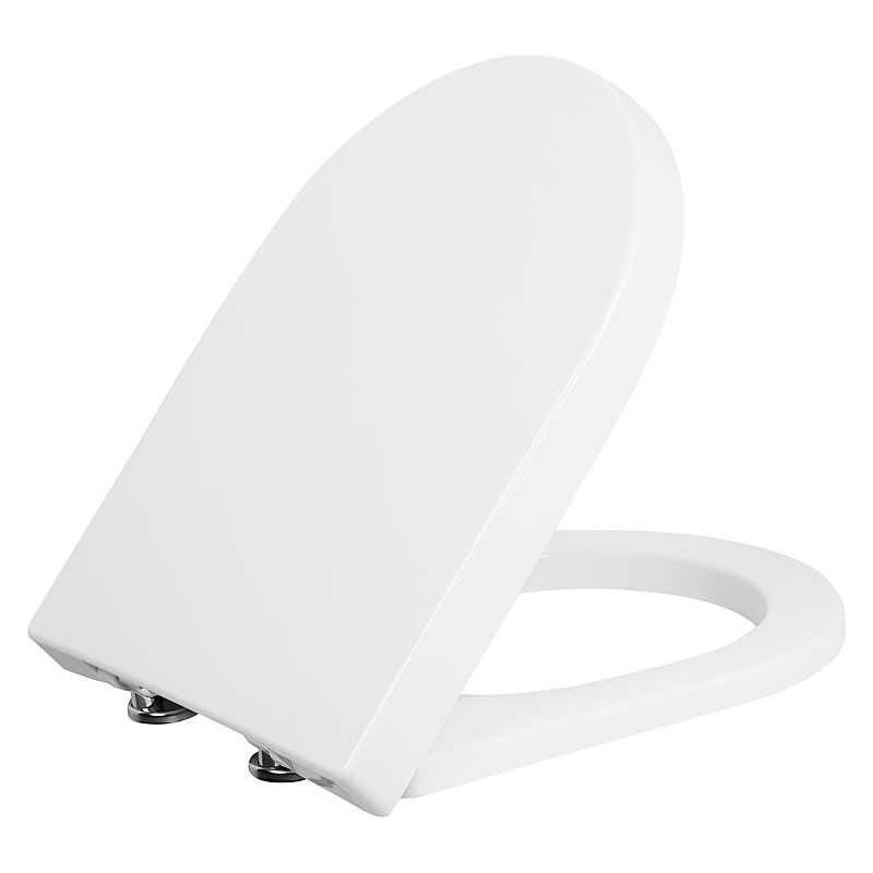 WC-Sitz Paru, Softclose, aus Duroplast, Edelstahlscharnier, weiß - 93 102 55