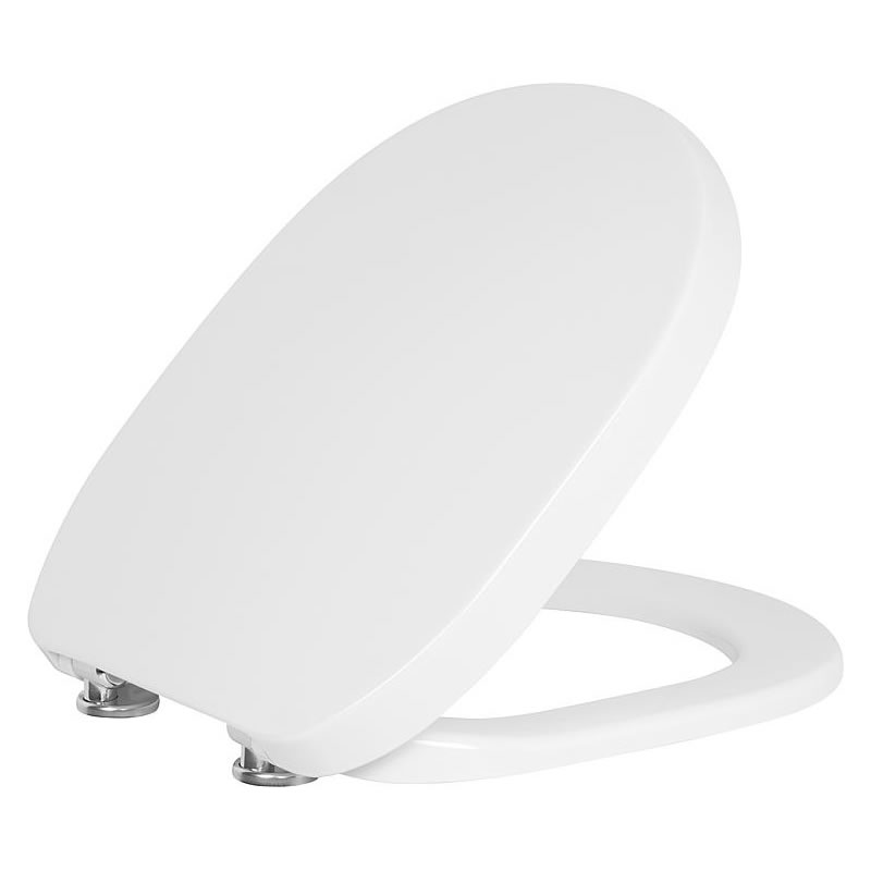 WC-Sitz Vacacai Softclose, aus Duroplast, Edelstahlscharnier, weiß - 93 102 60