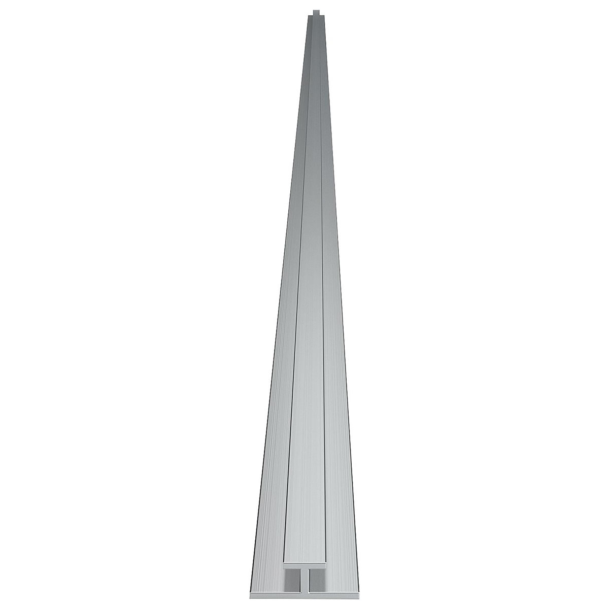 Verbindungsprofil für Duschrückwand Aluminium eloxiert matt 2550 mm - 93 187 87