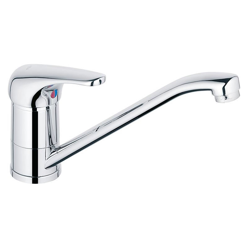 Spültischmischer Top II schwenkbarer Rohrauslauf, Ausladung 229 mm, verchromt - 93 208 06