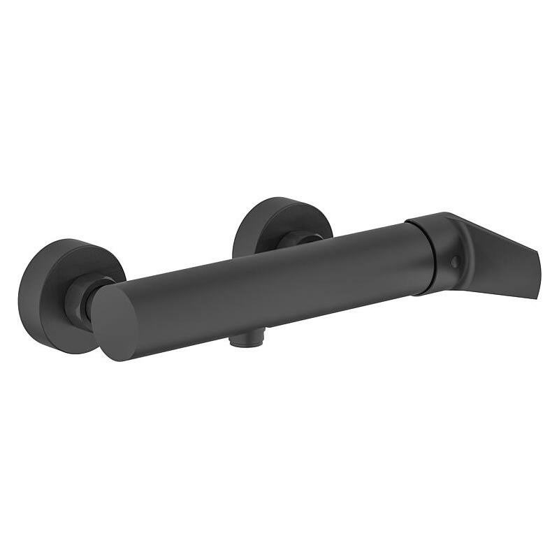 Brausemischer Tabay mit seitlicher Bedienung, schwarz - 93 224 33