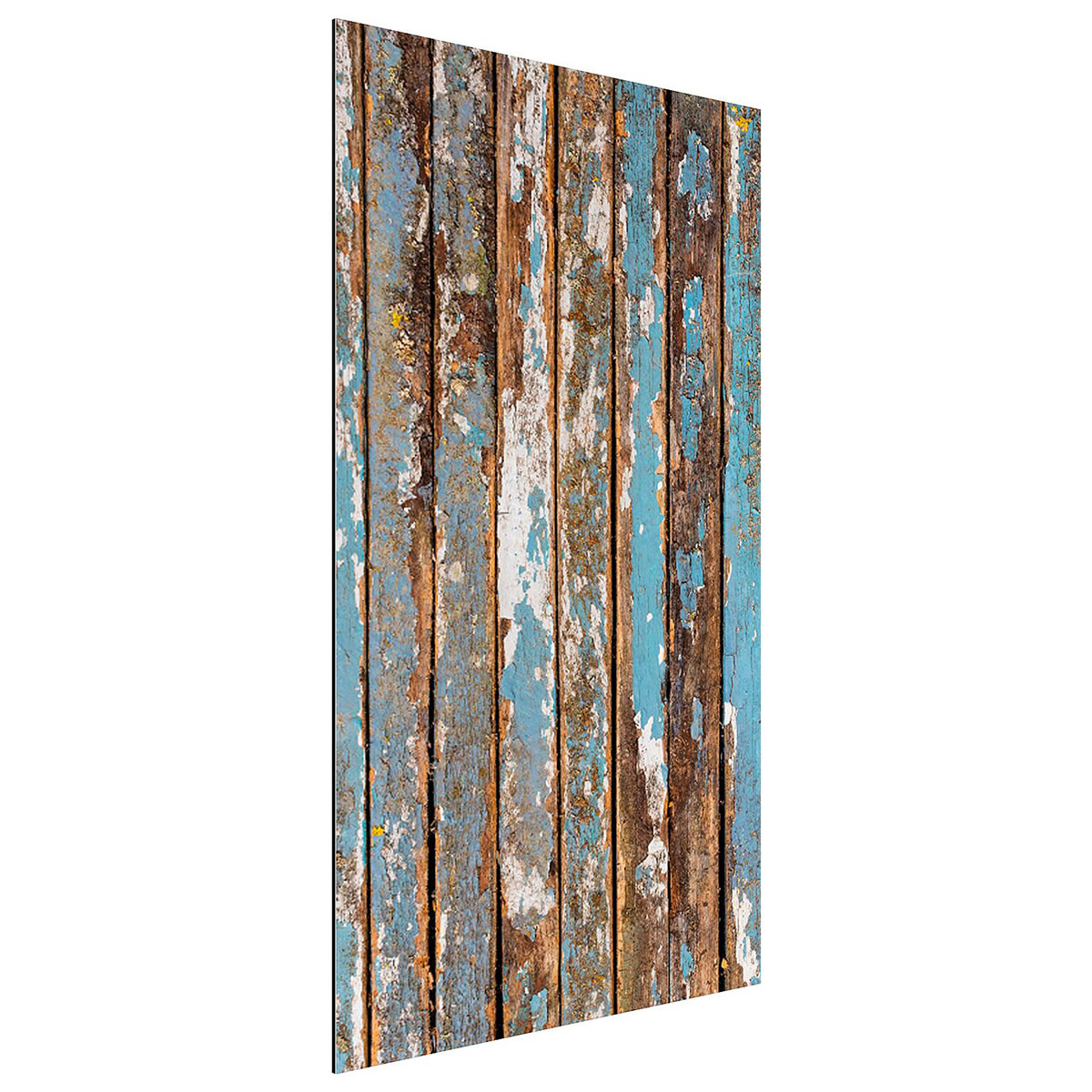Duschrückwand Altholz Türkis 1000 x 2500 x 3 mm - 93 228 37