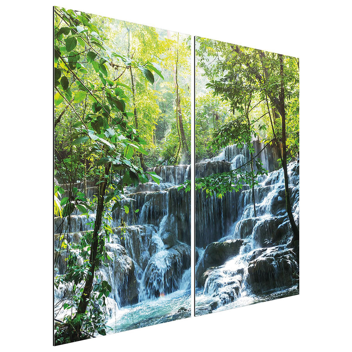 Duschrückwand Set Wasserfall Mexico 1000 x 2500 x 3 mm - 93 228 41