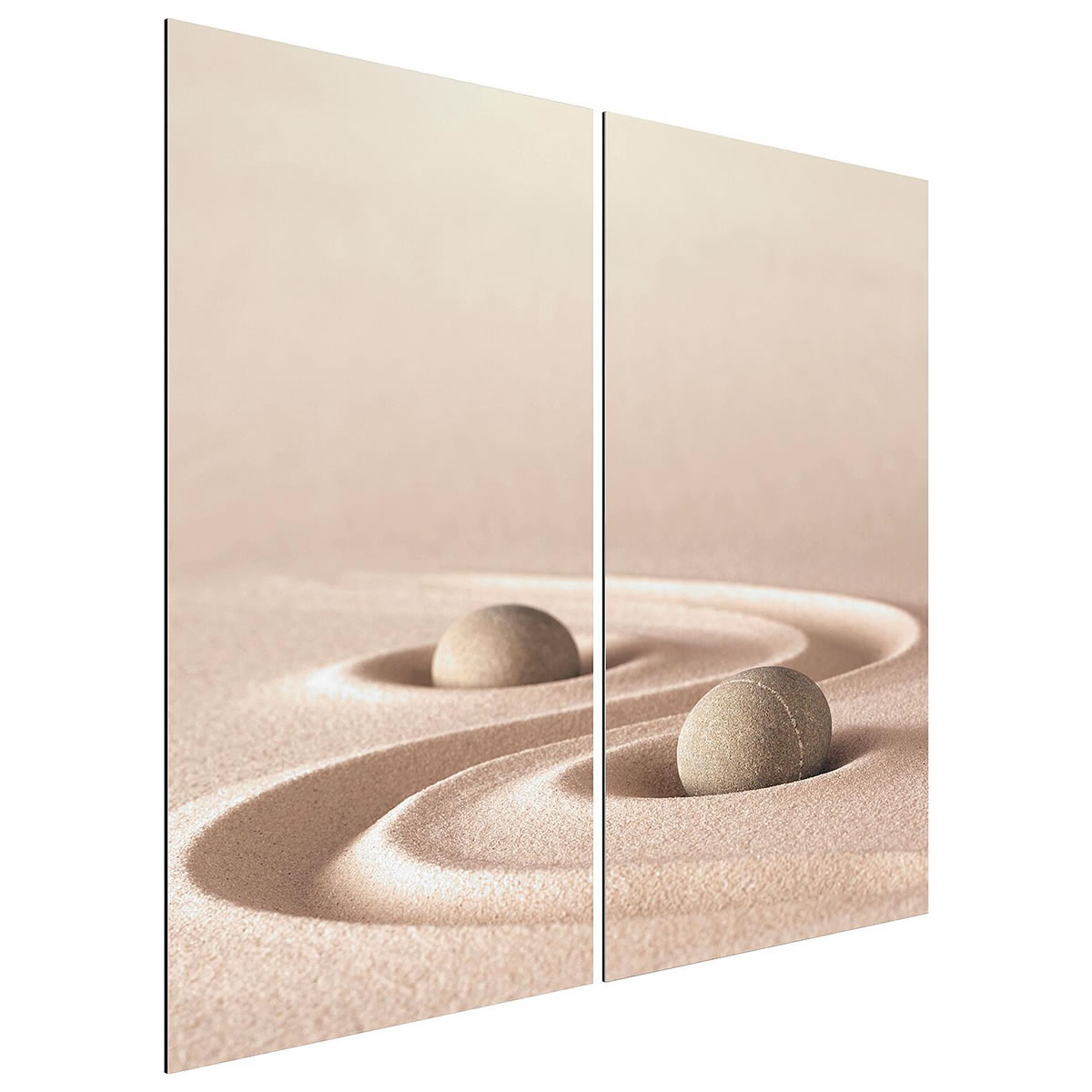 Duschrückwand Set Steine Sand 1250 x 2500 x 3 mm - 93 228 44