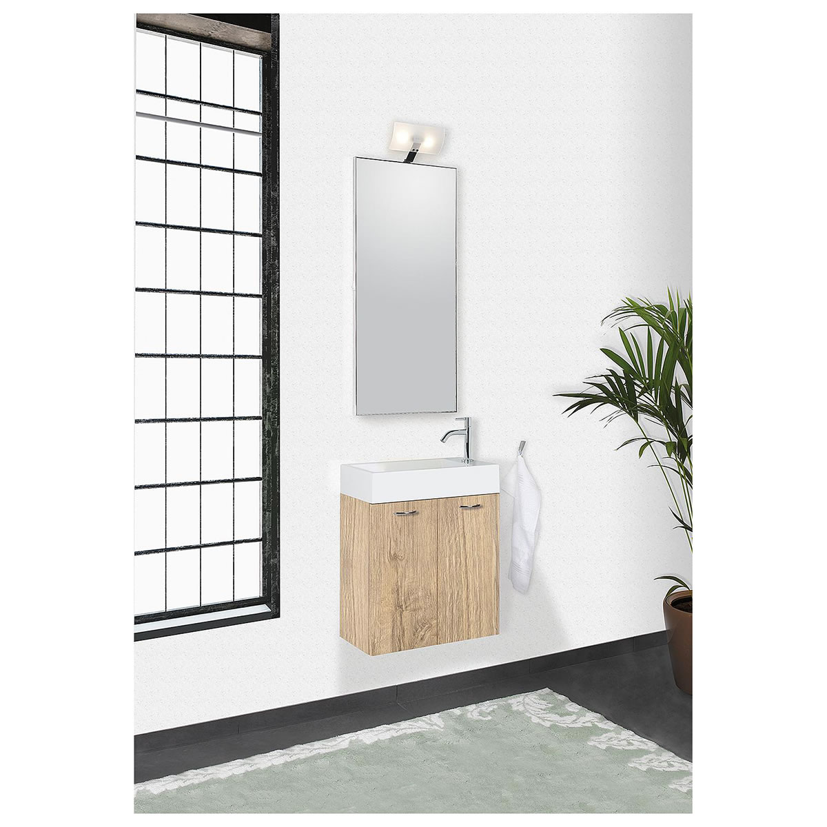 Badmöbel-Set ENISAR Serie MAS, Asteiche - 93 229 16