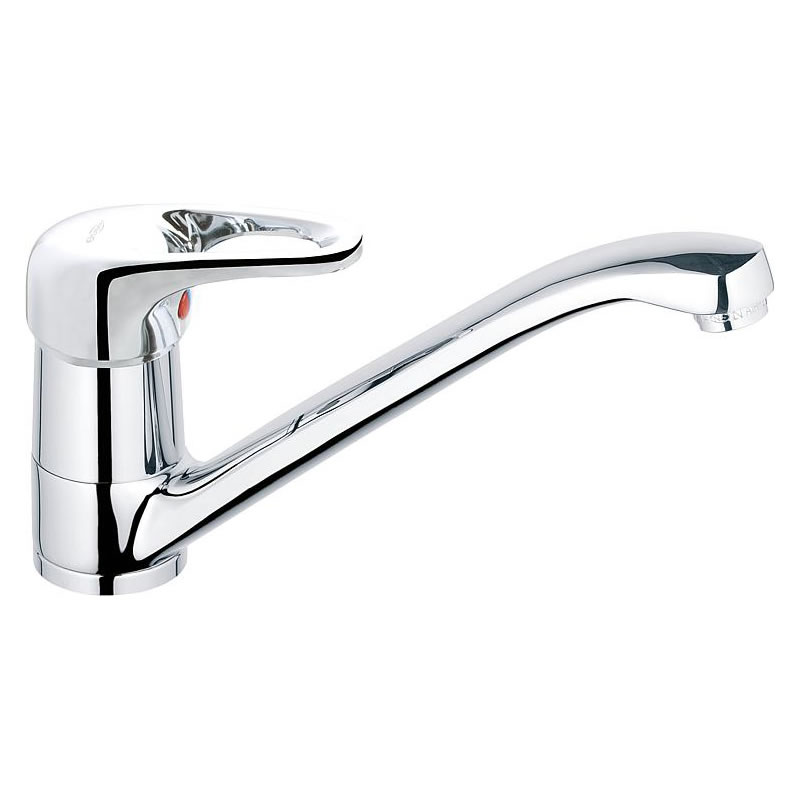 Spültischmischer Top II schwenkbarer Gussauslauf, Ausladung 229 mm, verchromt - 93 709 41