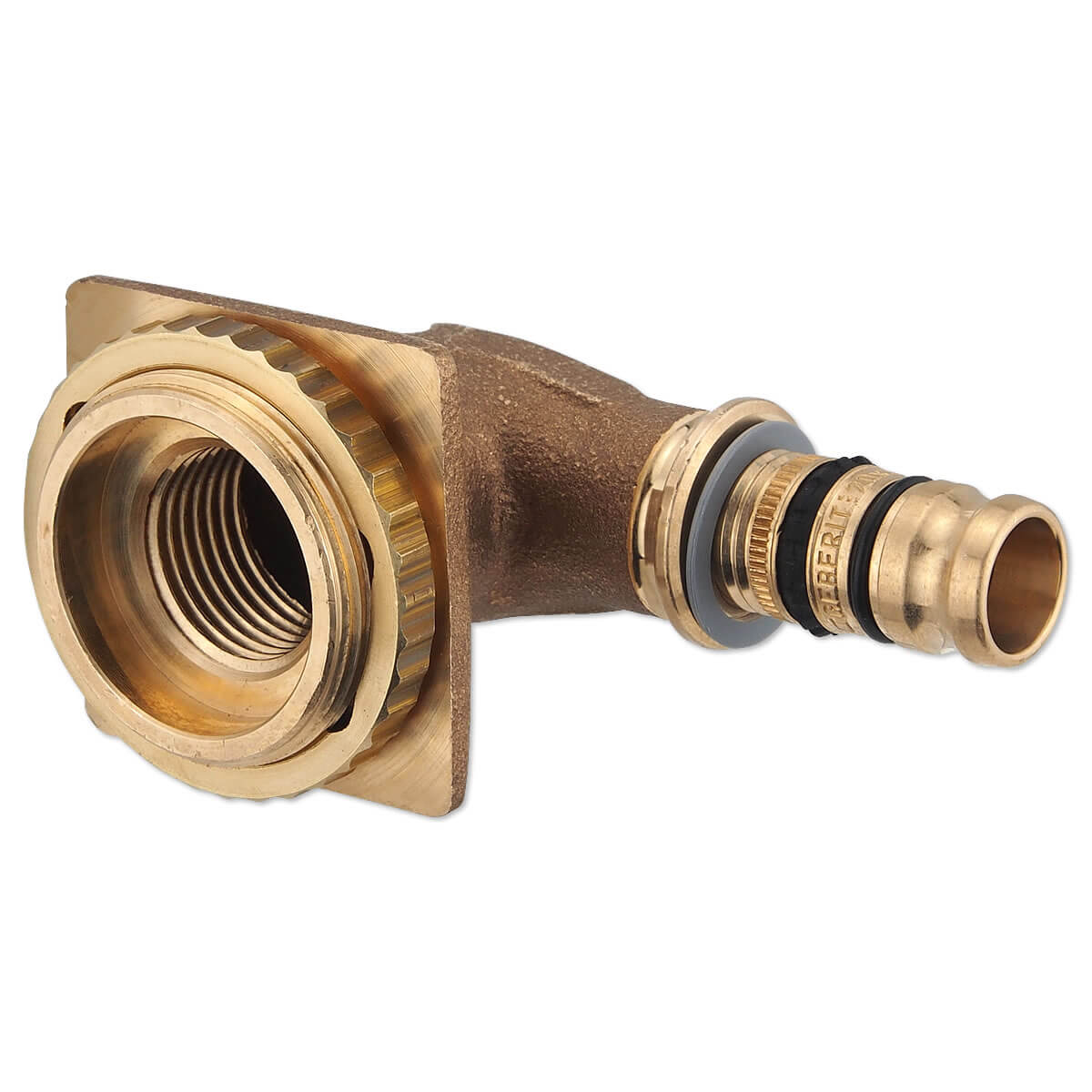 GEBERIT Mepla Press-Anschlusswinkel 90° für UP-Spülkasten 20 mm x 1/2 Zoll IG