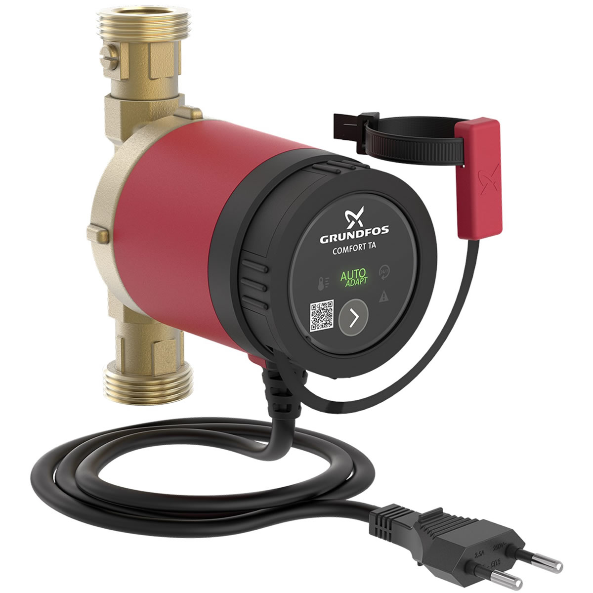 Grundfos Trinkwasser-Zirkulationspumpe Comfort 15-14 BAX PM, DN25 (1'') 230V, Einbaulänge 140 mm - 99302332