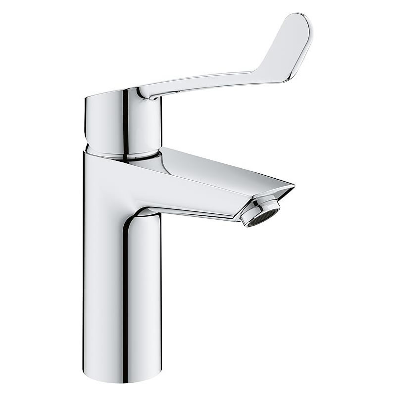 Waschtisch-Einhebelmischer Grohe Eurosmart M-Size, mit Pop-Up Ablauf, langer Hebel, chrom - 23983003