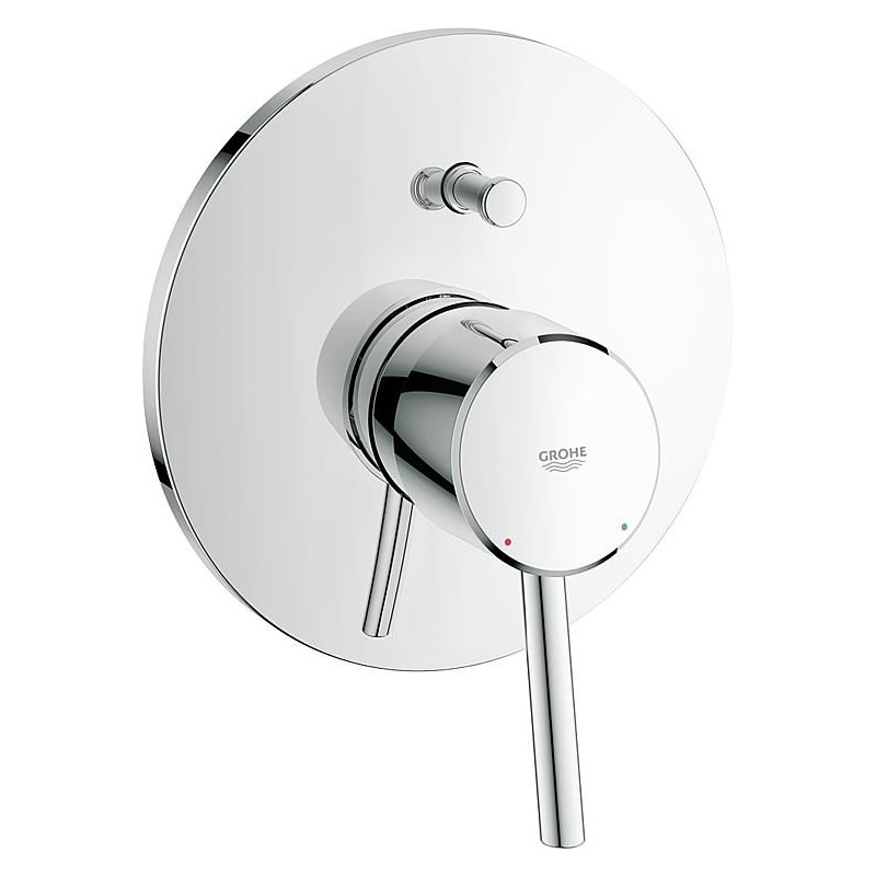 Unterputz-Wannenmischer Grohe Concetto, Rosette Ø 161 mm, chrom - 24054001