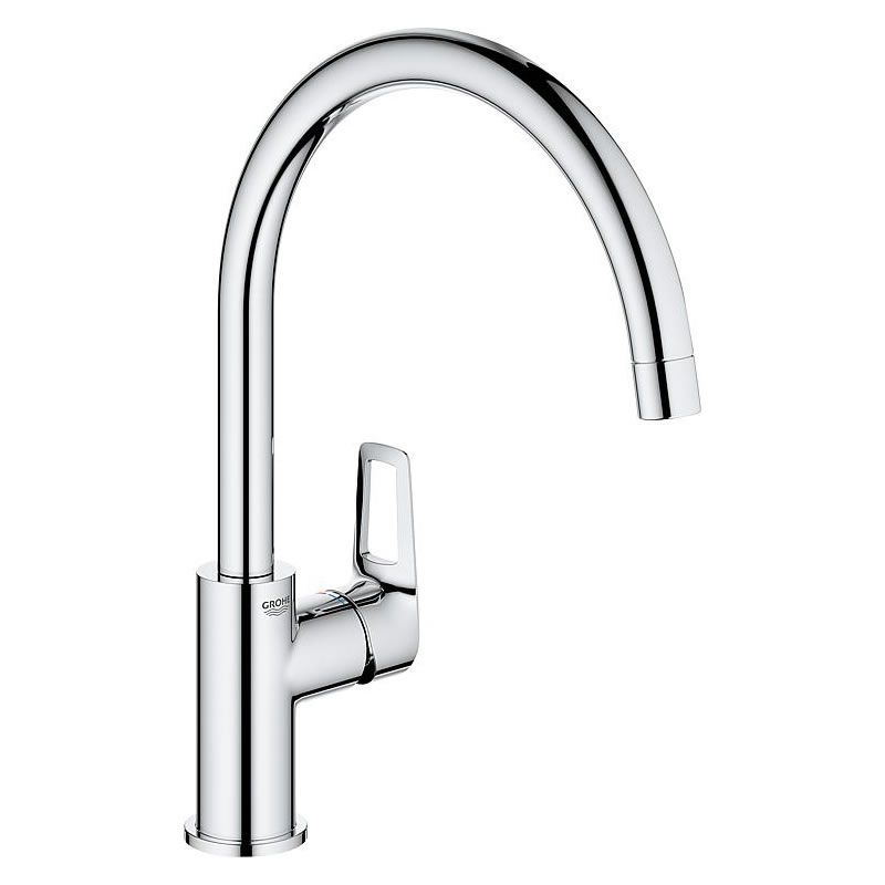 Spültischmischer Grohe Bauloop Schwenkauslauf, Ausladung 223 mm, chrom - 31368001