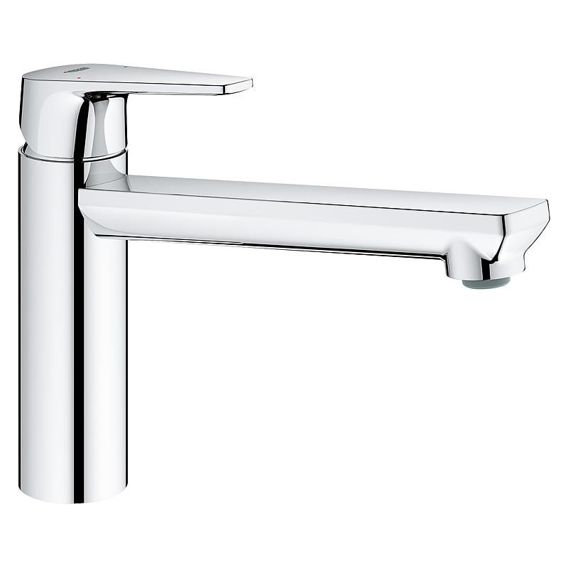 Spültischmischer Grohe Bauedge Schwenkauslauf, Ausladung 222 mm, chrom - 31693000