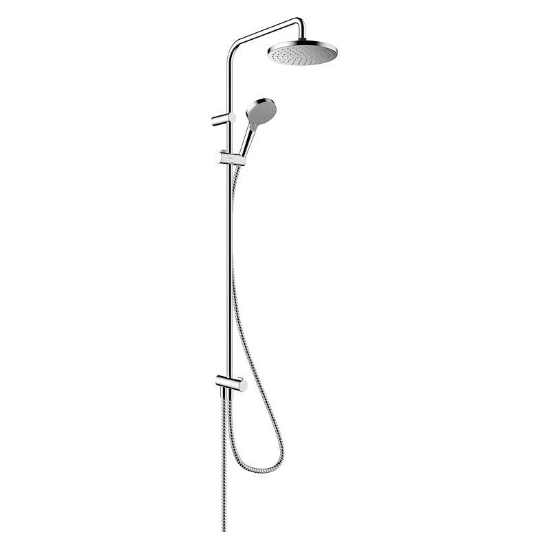 Brause-System Hansgrohe 200 Vernis Blend Reno Handbrause + Kopfbrause Ø 205 mm, chrom - 26272000